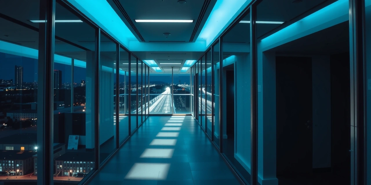 The modern workspace of Monsoon Analytical Hub in Hanoi